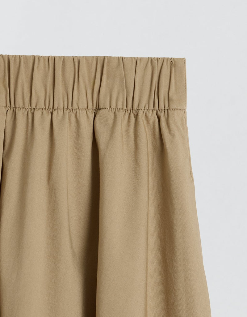 Unsubscribed Poplin Midi Skirt