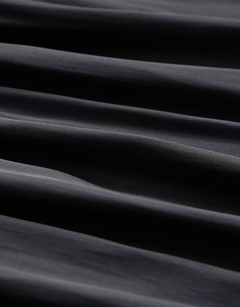 Unsubscribed Drop Waist Pleated Skirt
