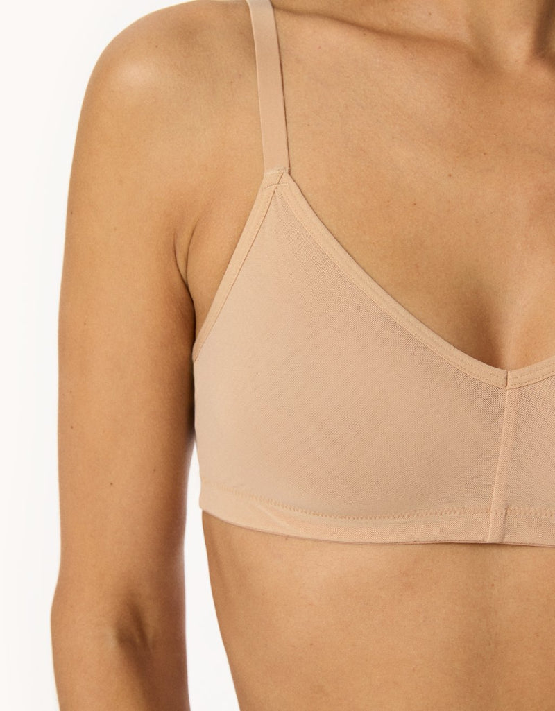 unsubscribed mesh bralette