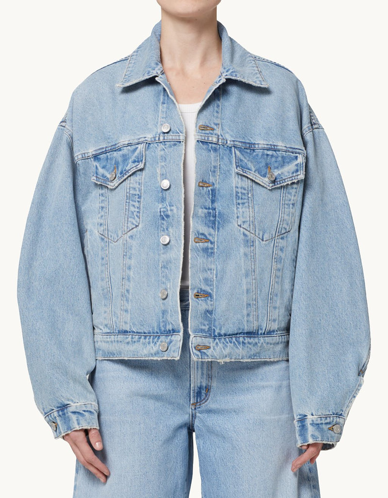 agolde dalton balloon jacket