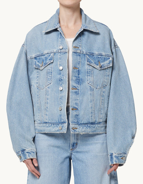 新品！AGOLDE / DALTON BALLOON ジャケット agolde dalton balloon jacket in Light Wash – unsubscribed