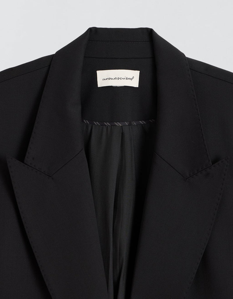 Unsubscribed Double Breasted Blazer