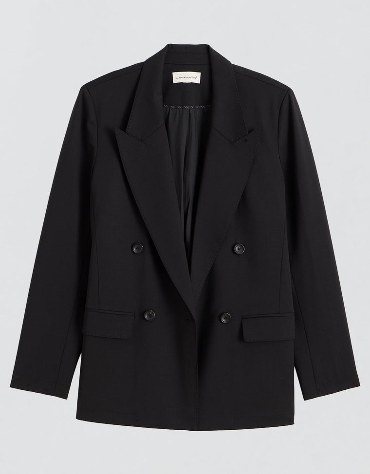 Unsubscribed Double Breasted Blazer