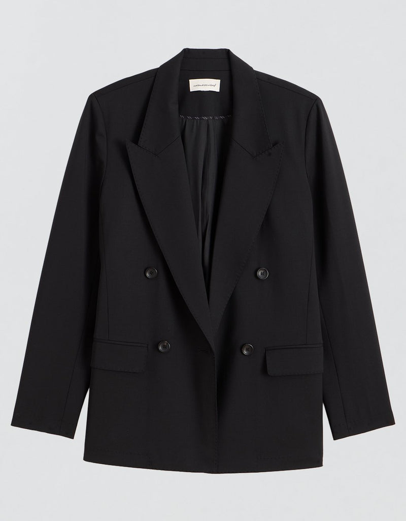 Unsubscribed Double Breasted Blazer