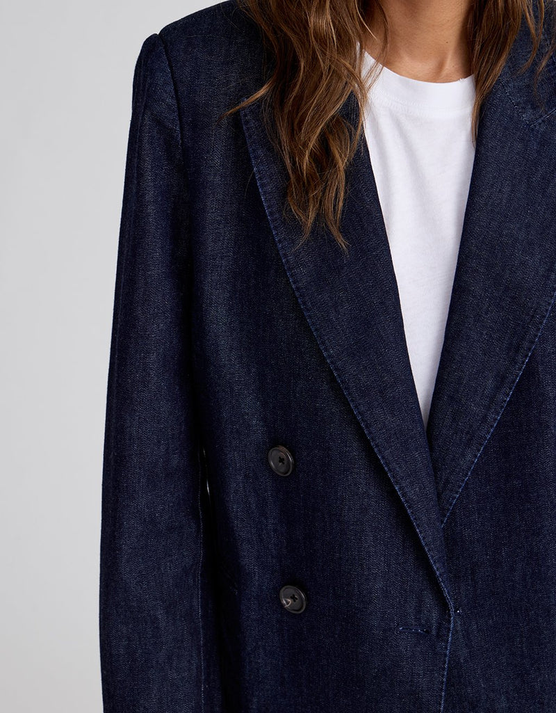 Unsubscribed Denim Blazer