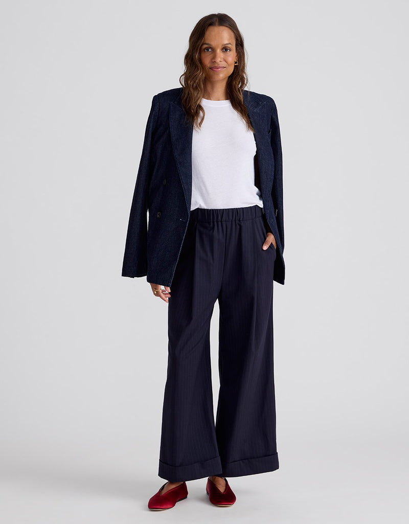 Unsubscribed Denim Blazer