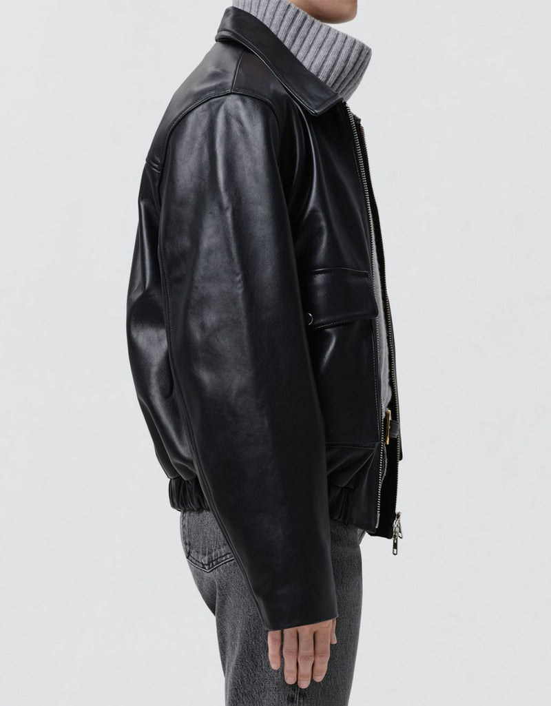 Citizens of Humanity Zip Front Bomber Jacket