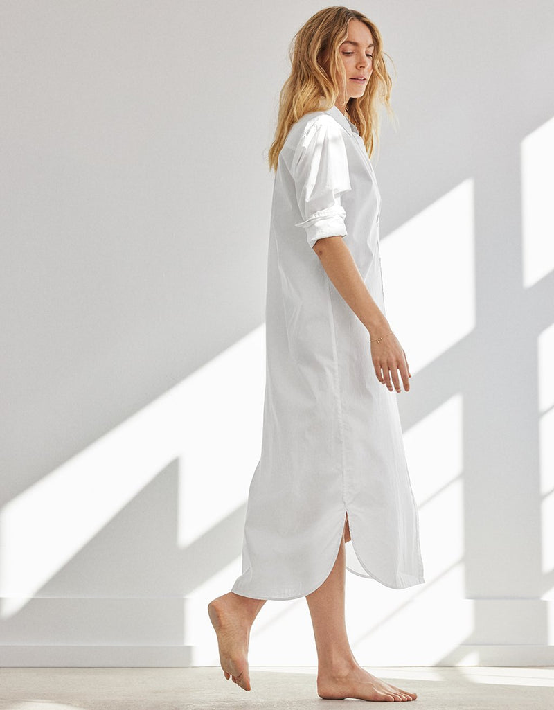 unsubscribed boyfriend shirt dress