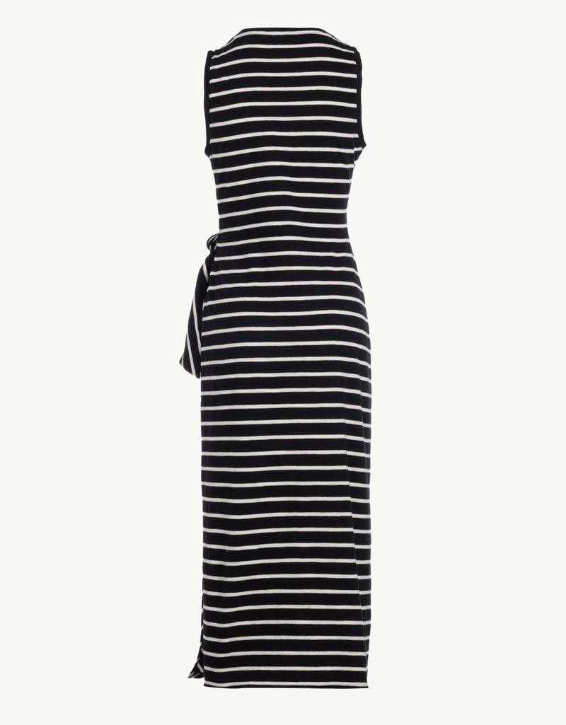 unsubscribed cotton side tie dress