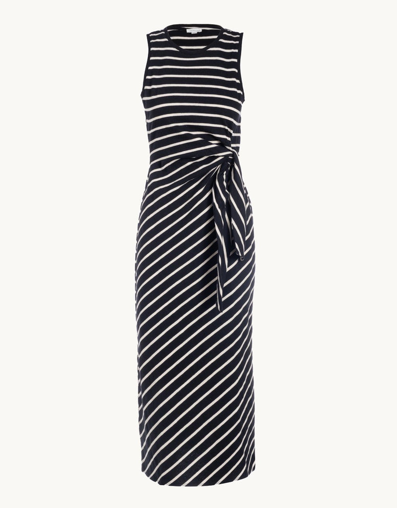 unsubscribed cotton side tie dress