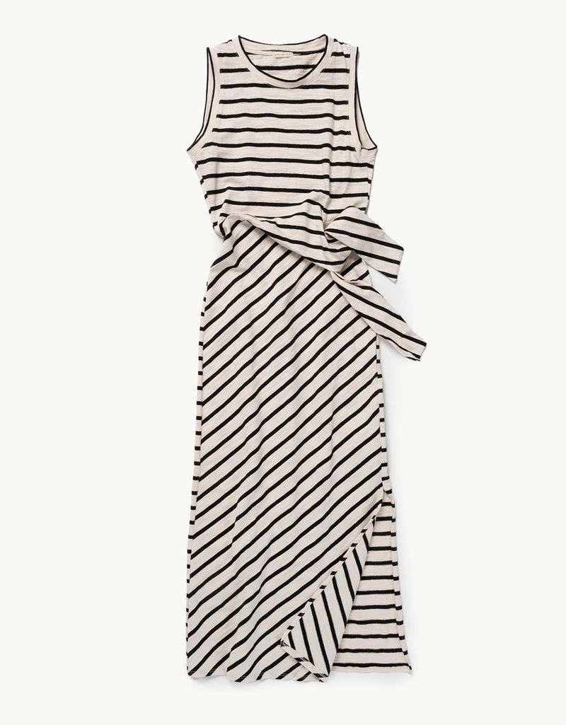 unsubscribed cotton side tie dress
