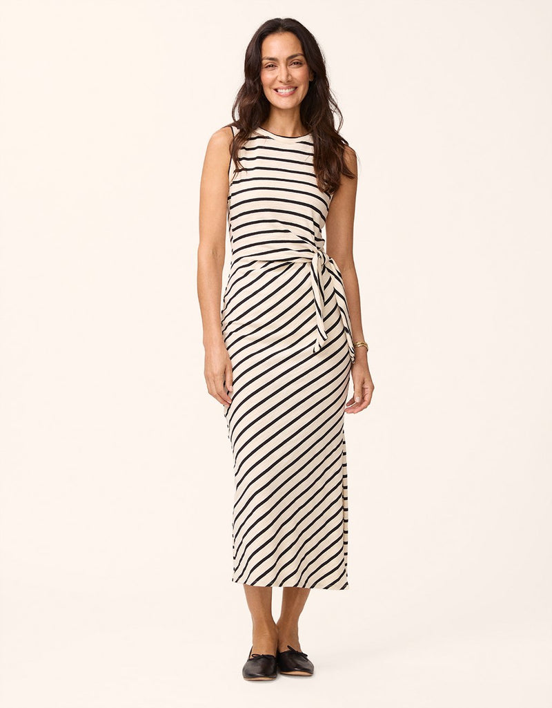 unsubscribed cotton side tie dress