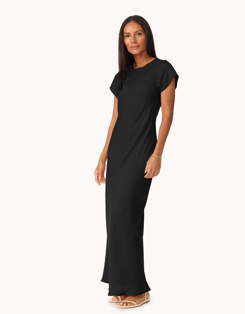 unsubscribed silk maxi dress