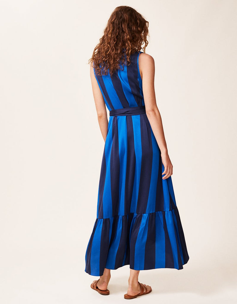 unsubscribed silk charmeuse wrap dress