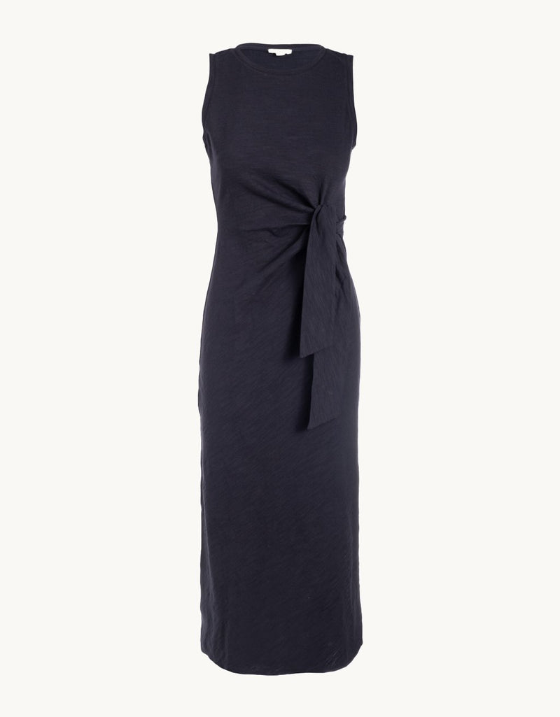 unsubscribed cotton side tie dress