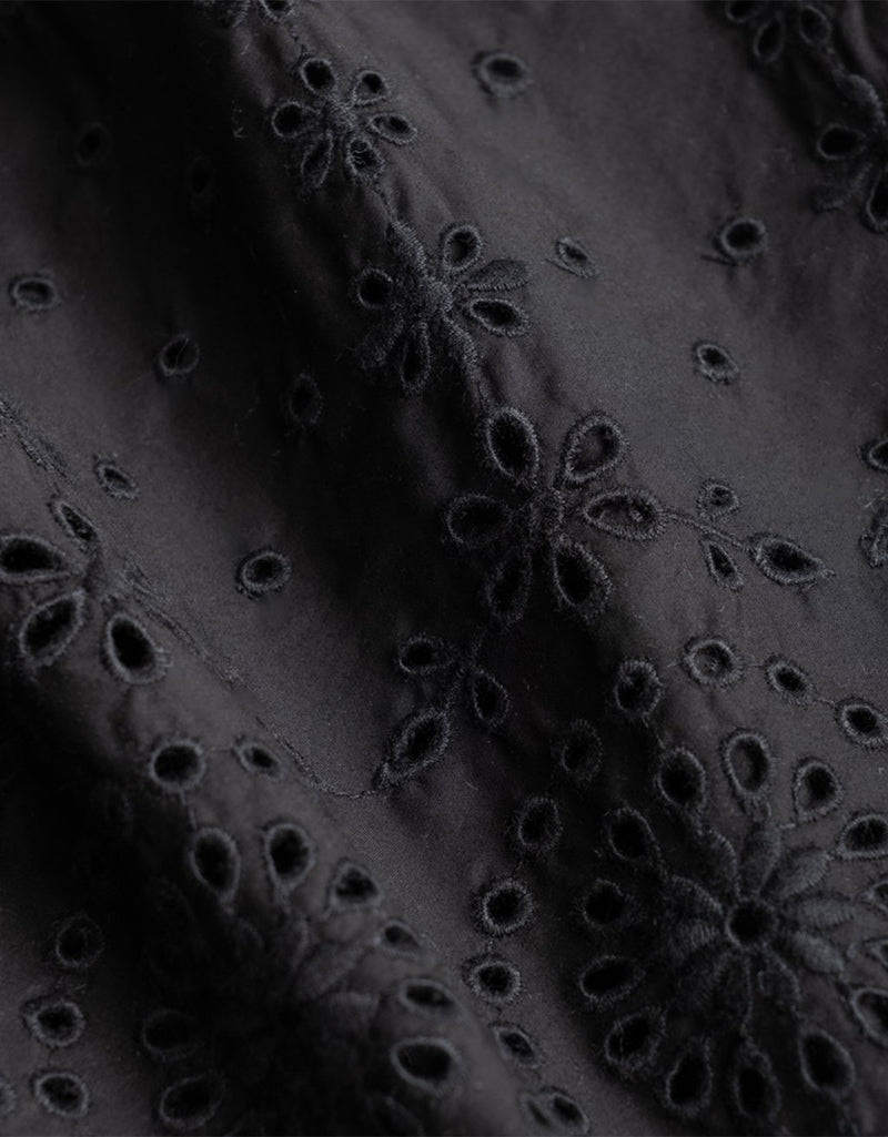 Unsubscribed Embroidered Poplin Dress