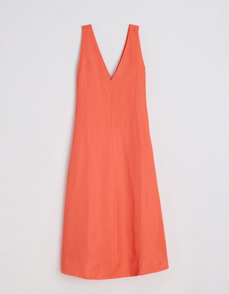 Unsubscribed V-Neck Midi Dress