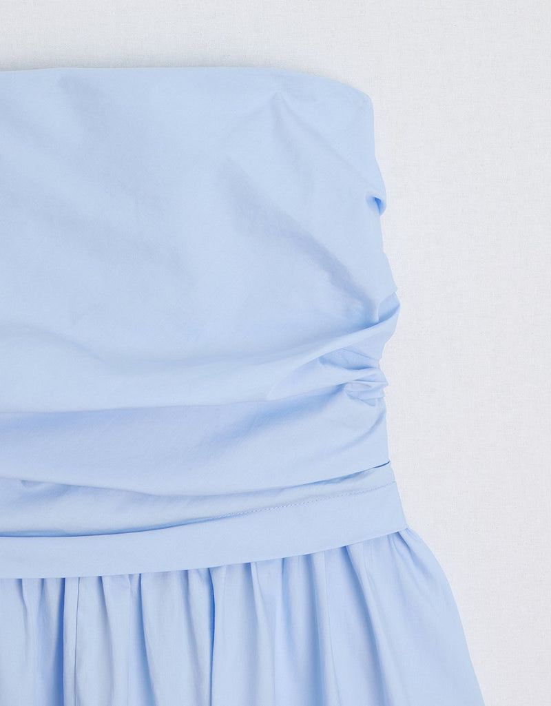 Unsubscribed Strapless Cotton Dress