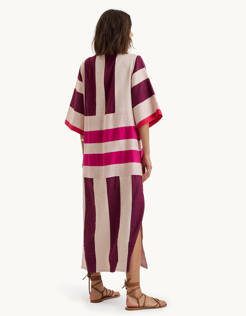 Lemlem Edna V Neck Dress
