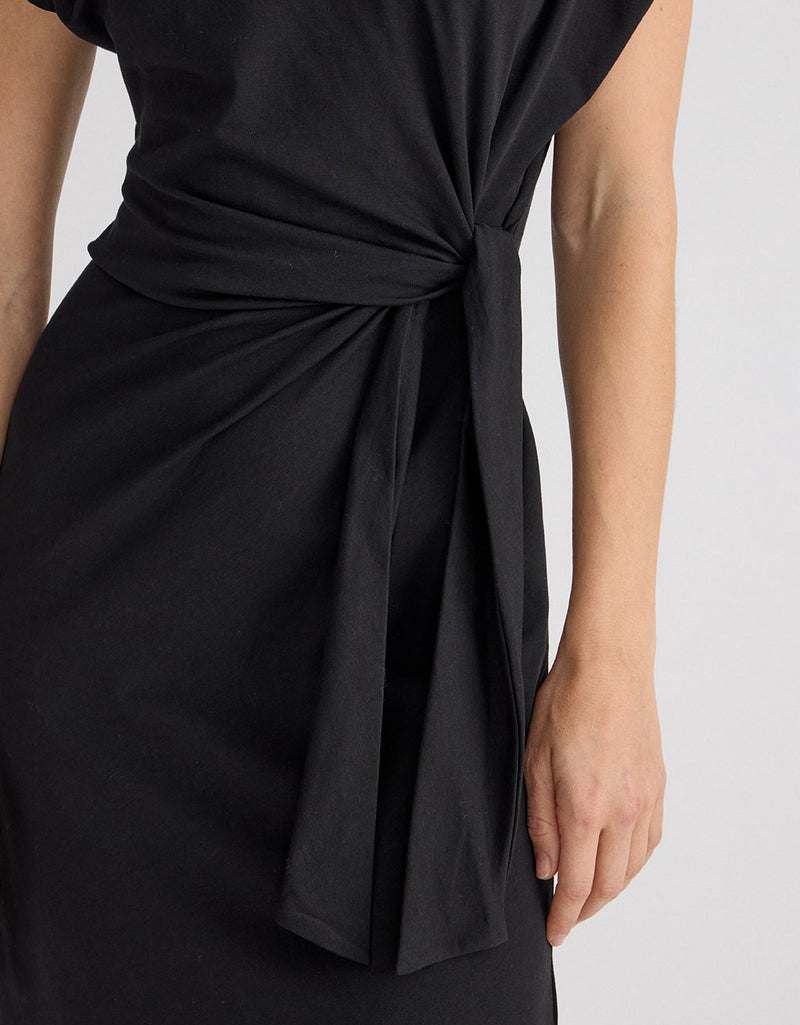 Unsubscribed Side-Tie Dress