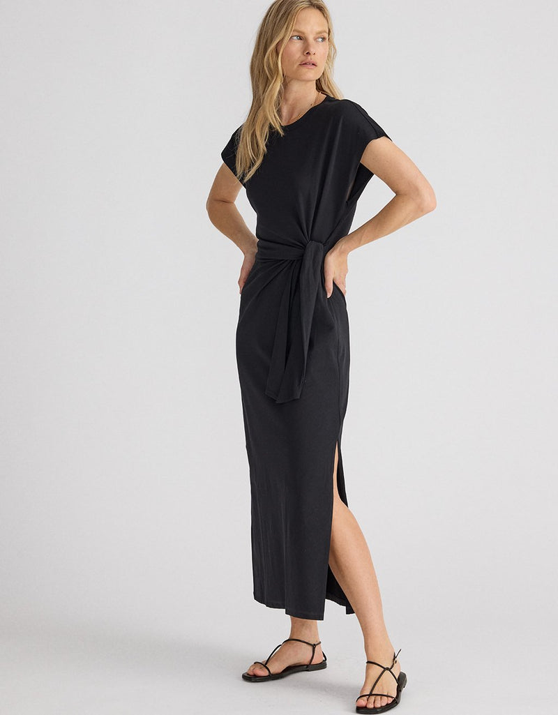 Unsubscribed Side-Tie Dress
