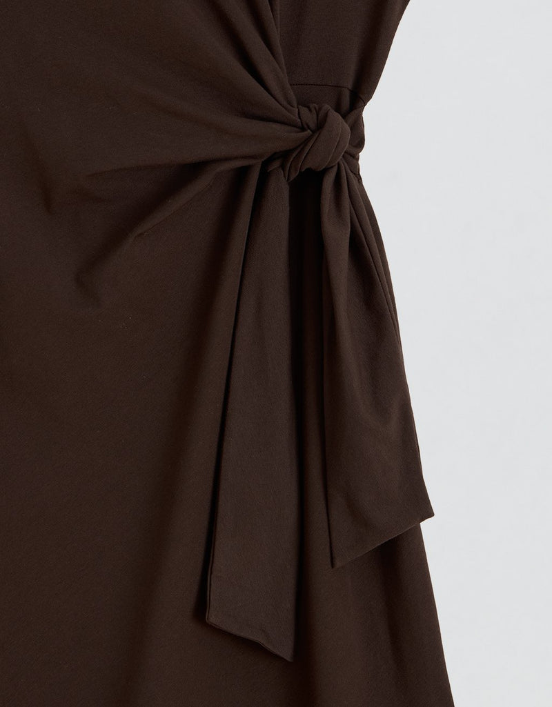Unsubscribed Side-Tie Dress