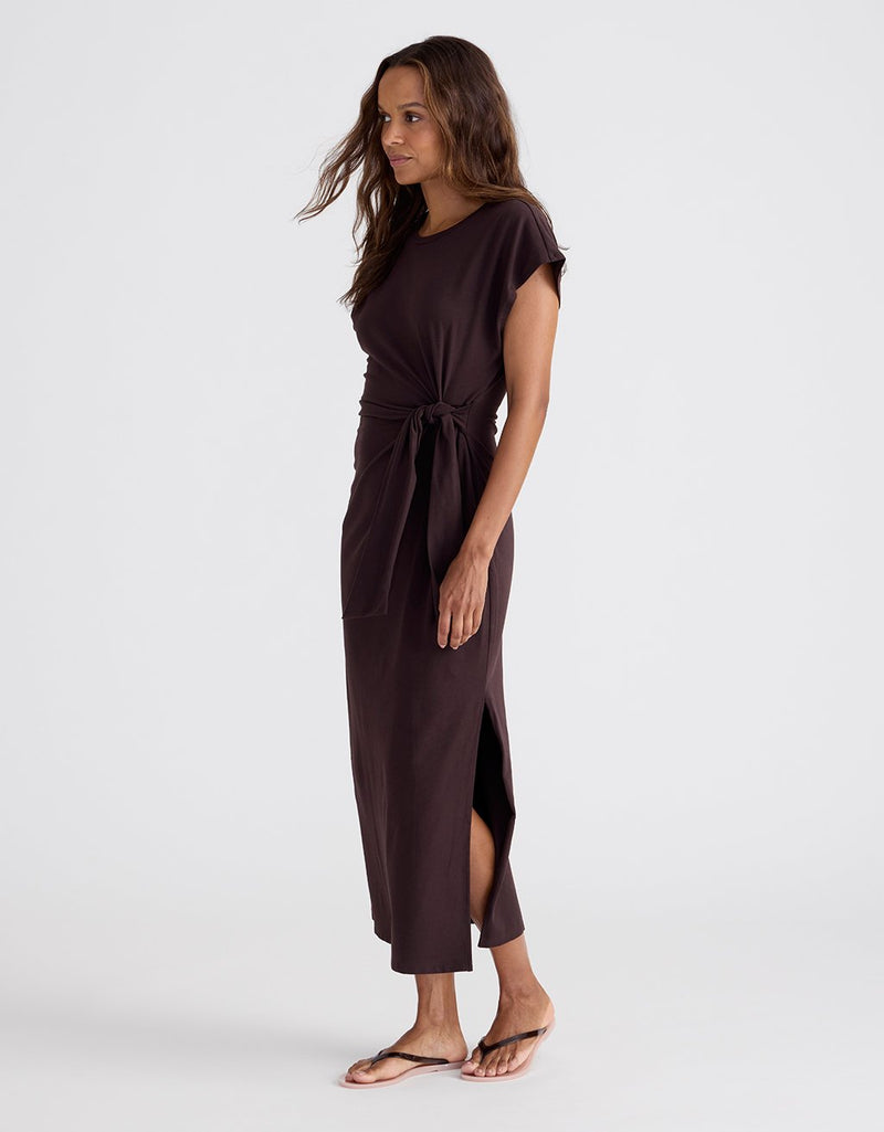 Unsubscribed Side-Tie Dress