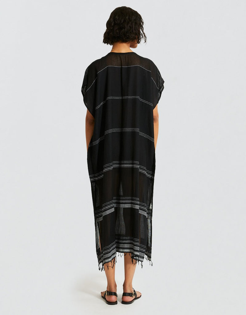 Lemlem Dalila V-Neck Caftan