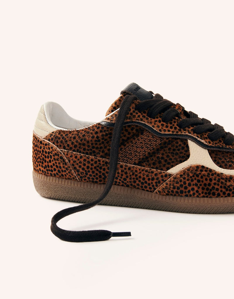 alohas rife soft tan leather sneaker