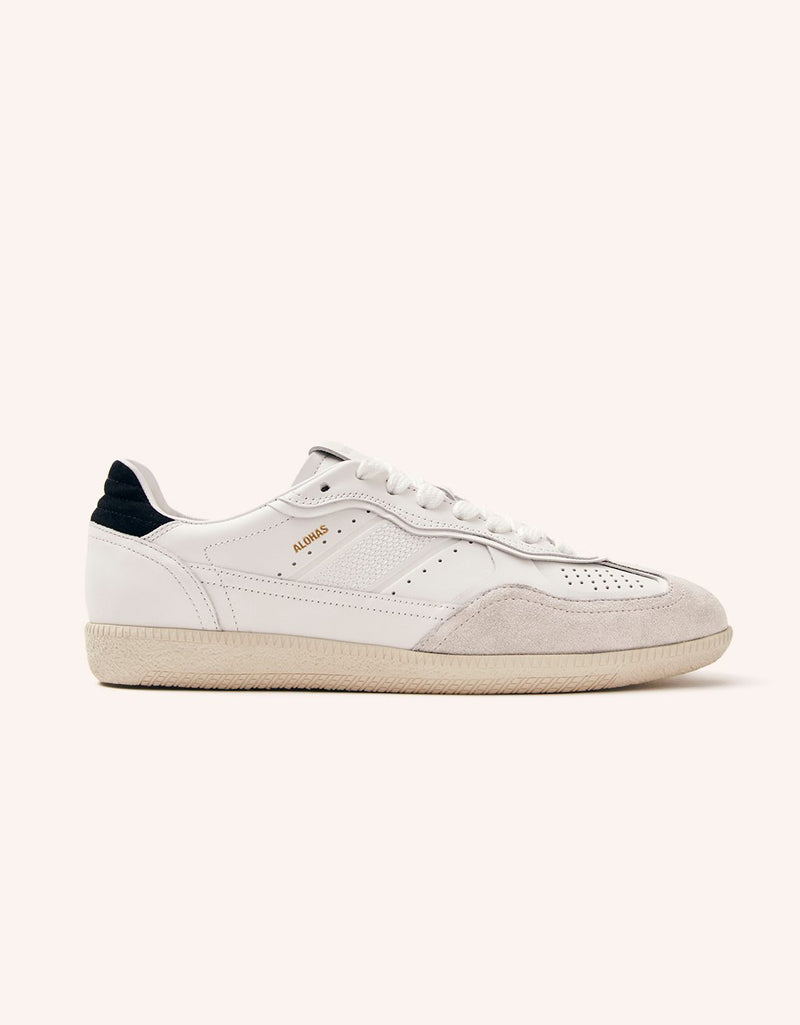 alohas black leather sneaker