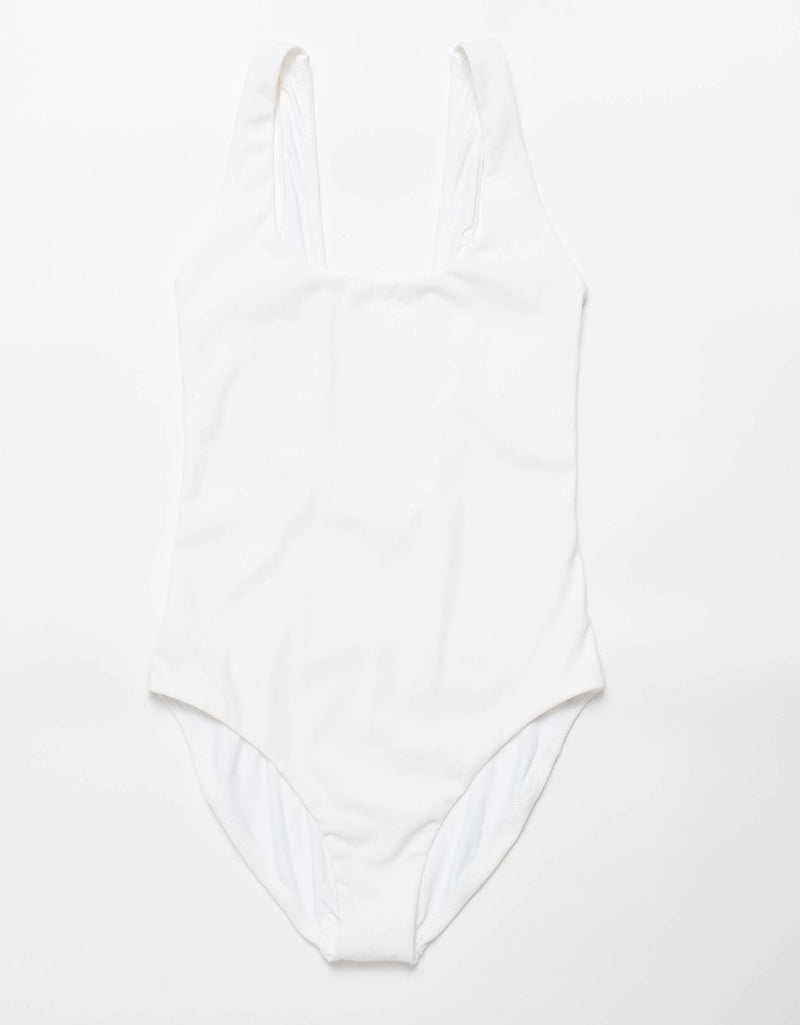 unsubscribed recycled crepe scoop one piece