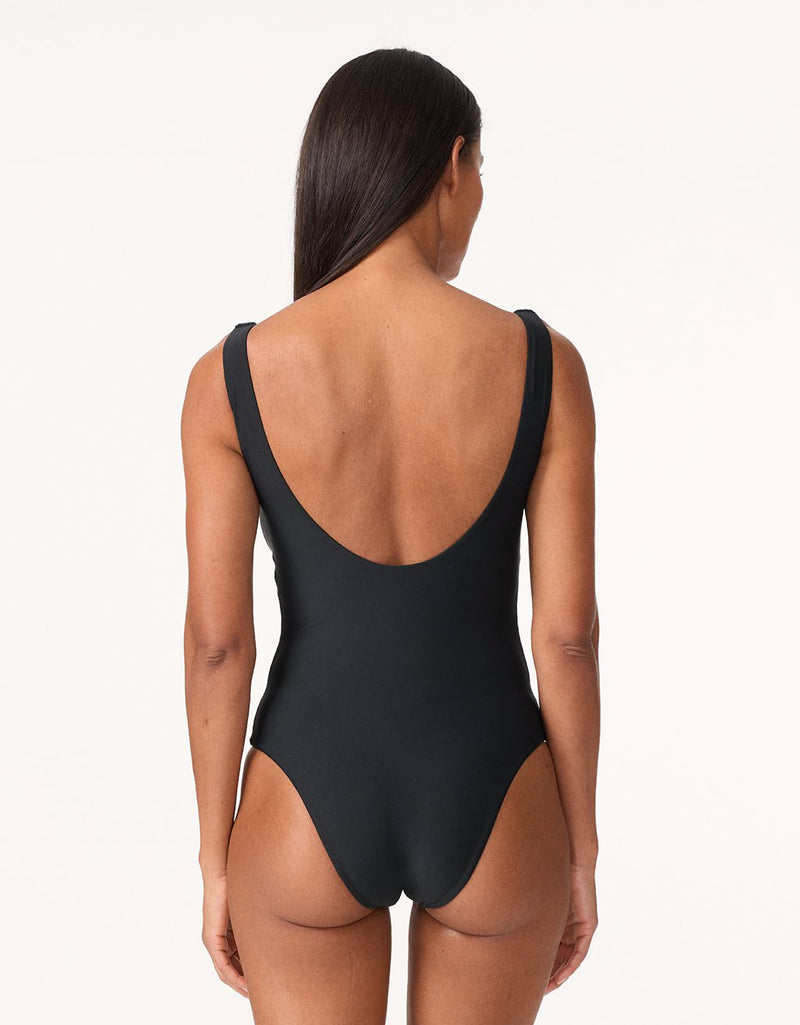 unsubscribed lace up one piece