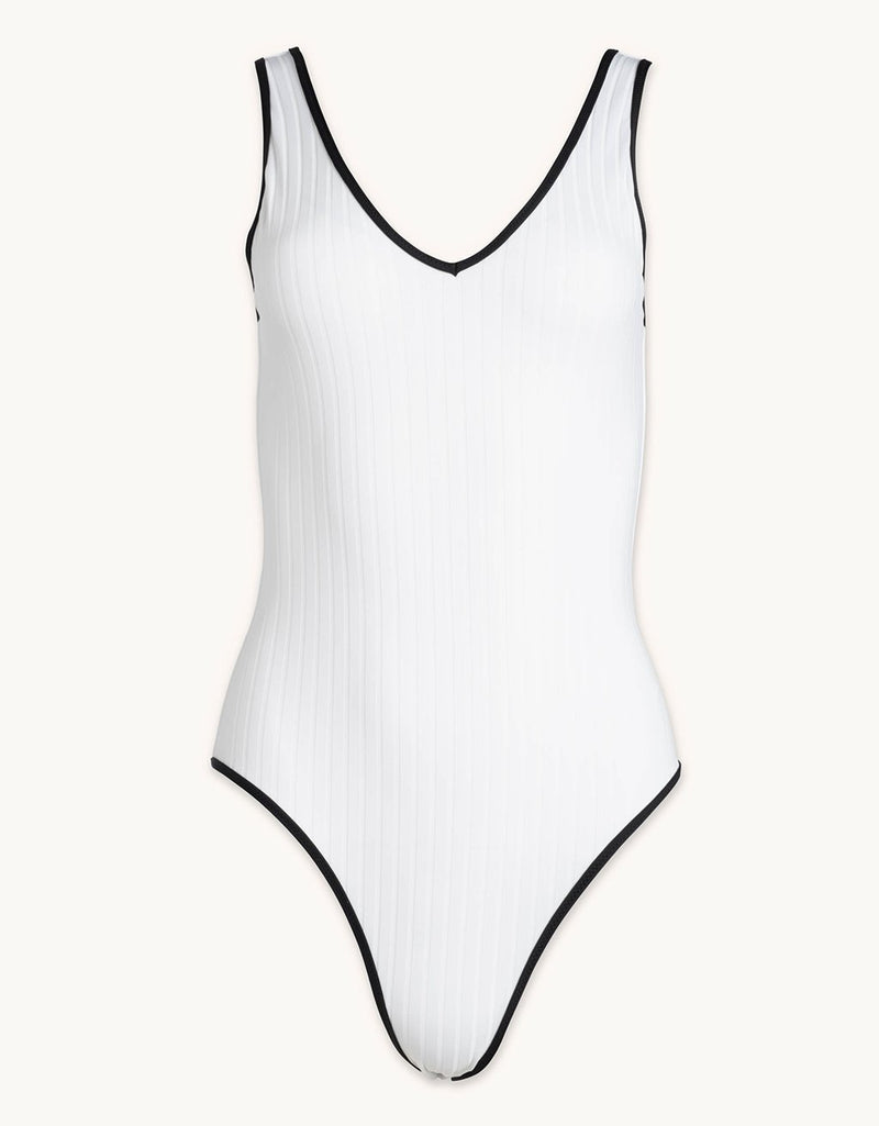 unsubscribed v neck one piece