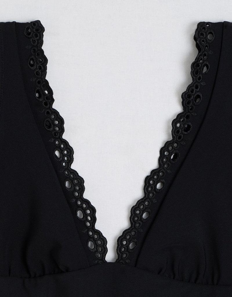 Unsubscribed Eyelet One Piece
