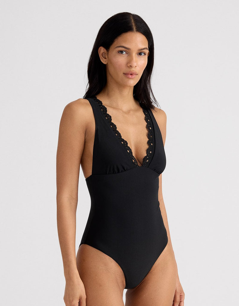 Unsubscribed Eyelet One Piece