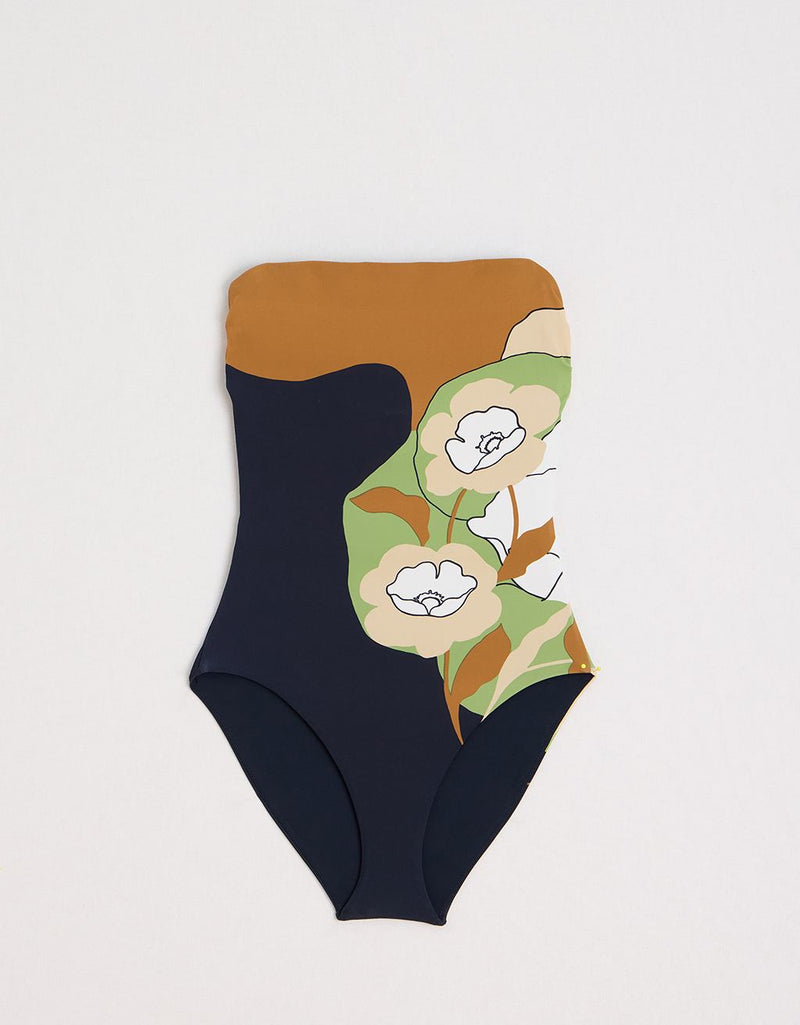 Unsubscribed One Piece in Scarf Print