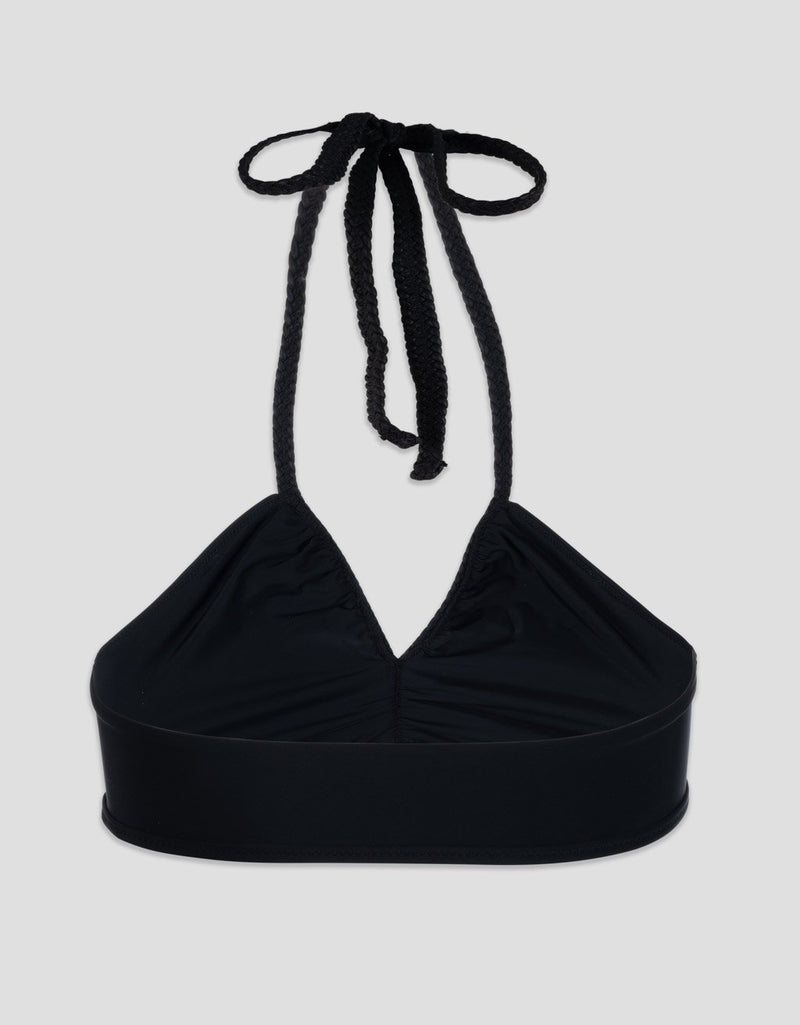unsubscribed braided bandeau bikini top