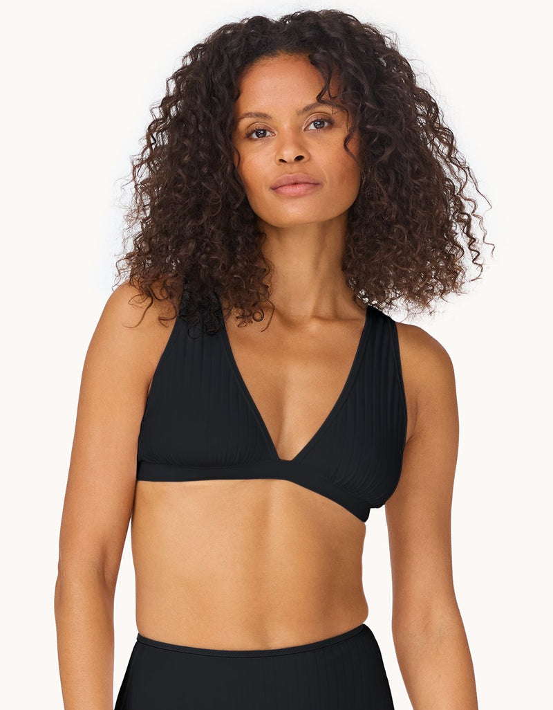 unsubscribed plunge v neck top