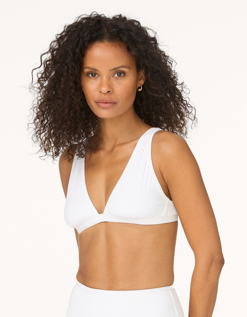 unsubscribed plunge v neck top
