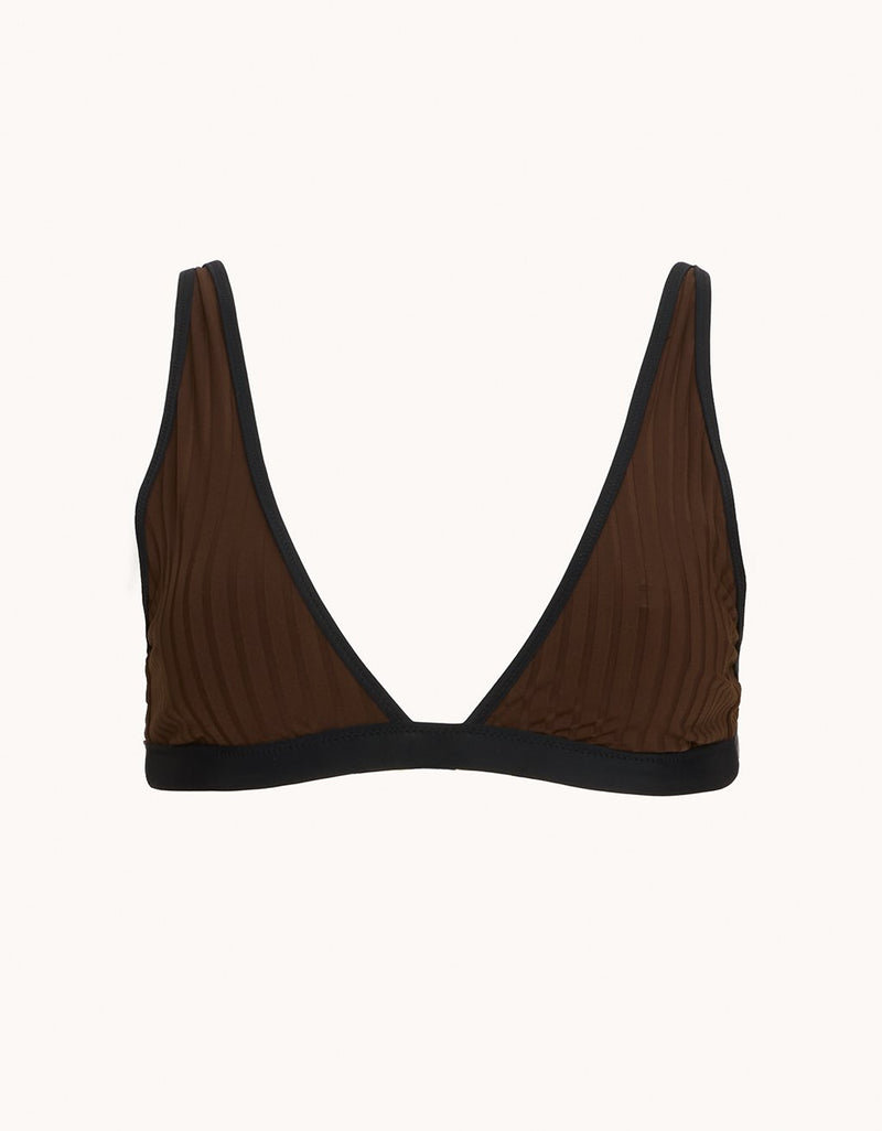 Unsubscribed Ribbed Bikini Top