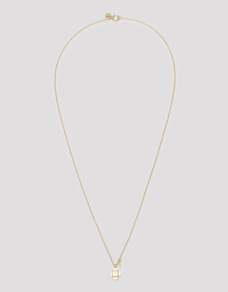 scosha endless knot diamond necklace