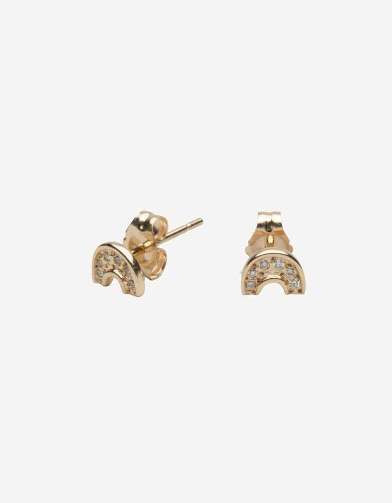 scosha rainbow stud earrings