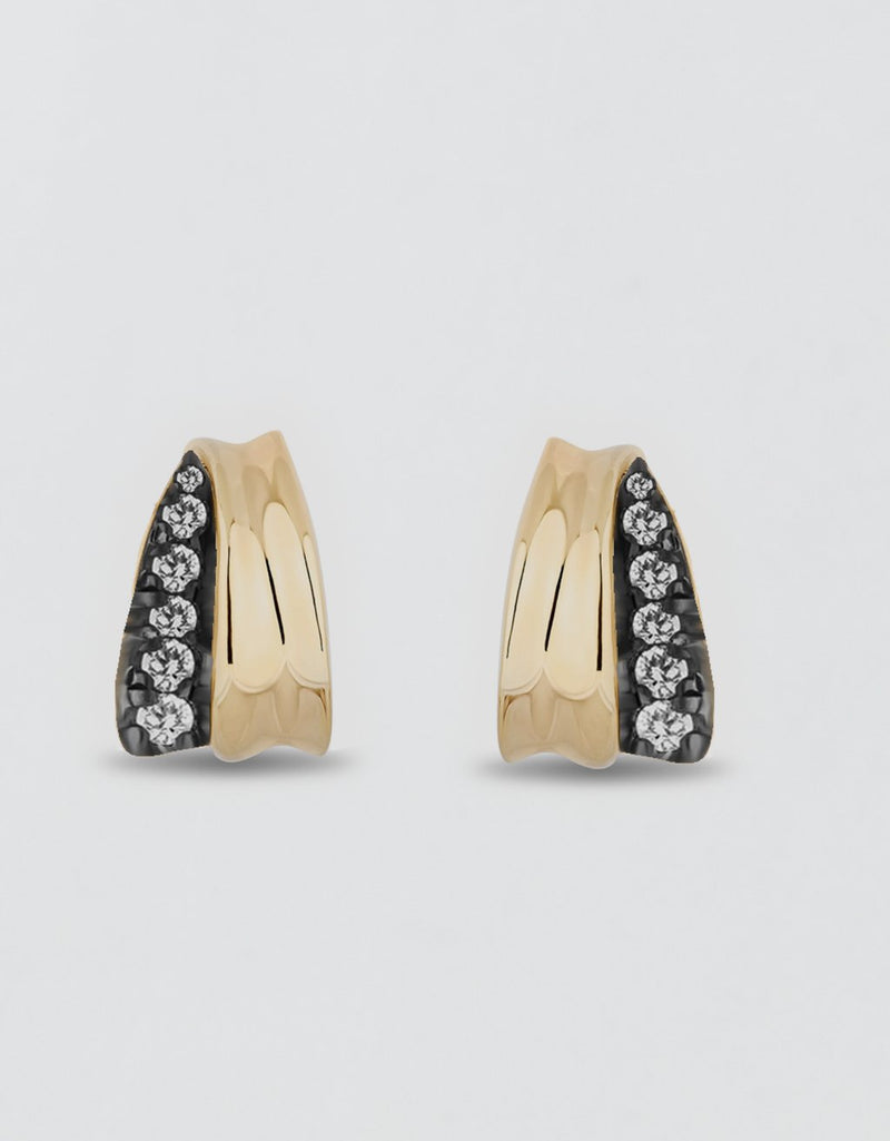 mason and books mini ribbon wrap lobe cuff