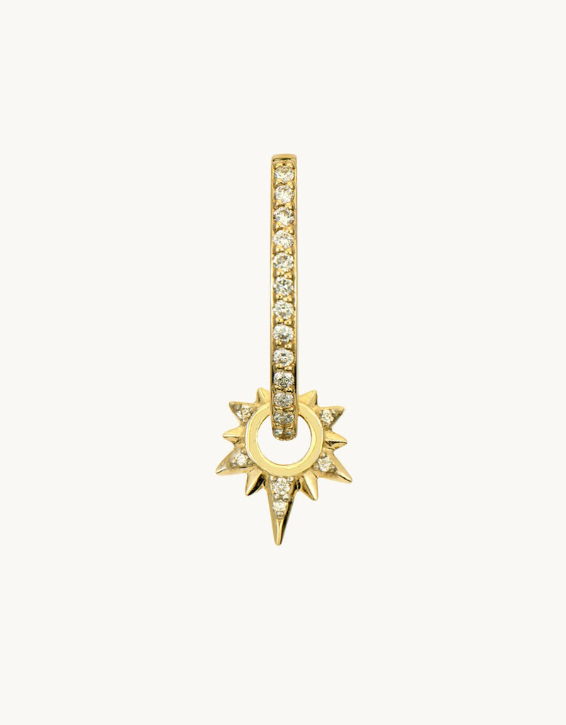 three stories Tiny Love Explosion Starburst Charms