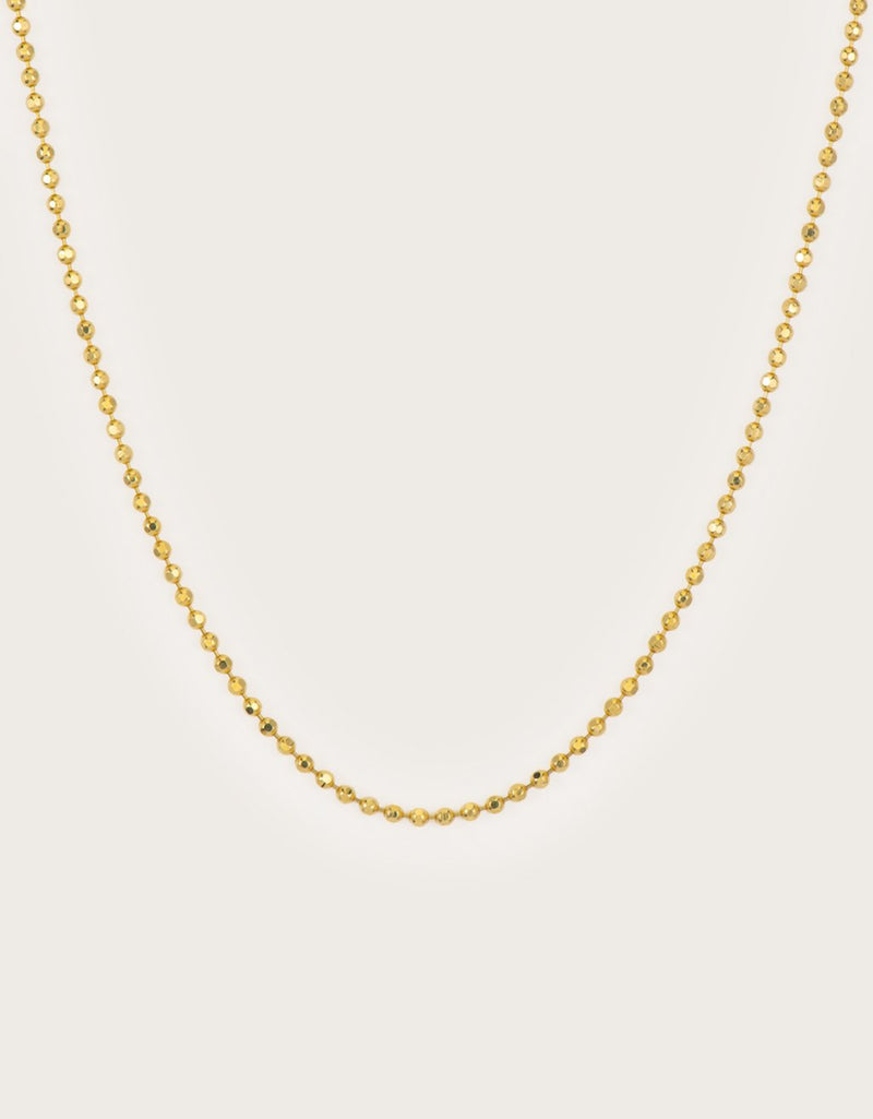 three stories Classic Small Beaded Chain