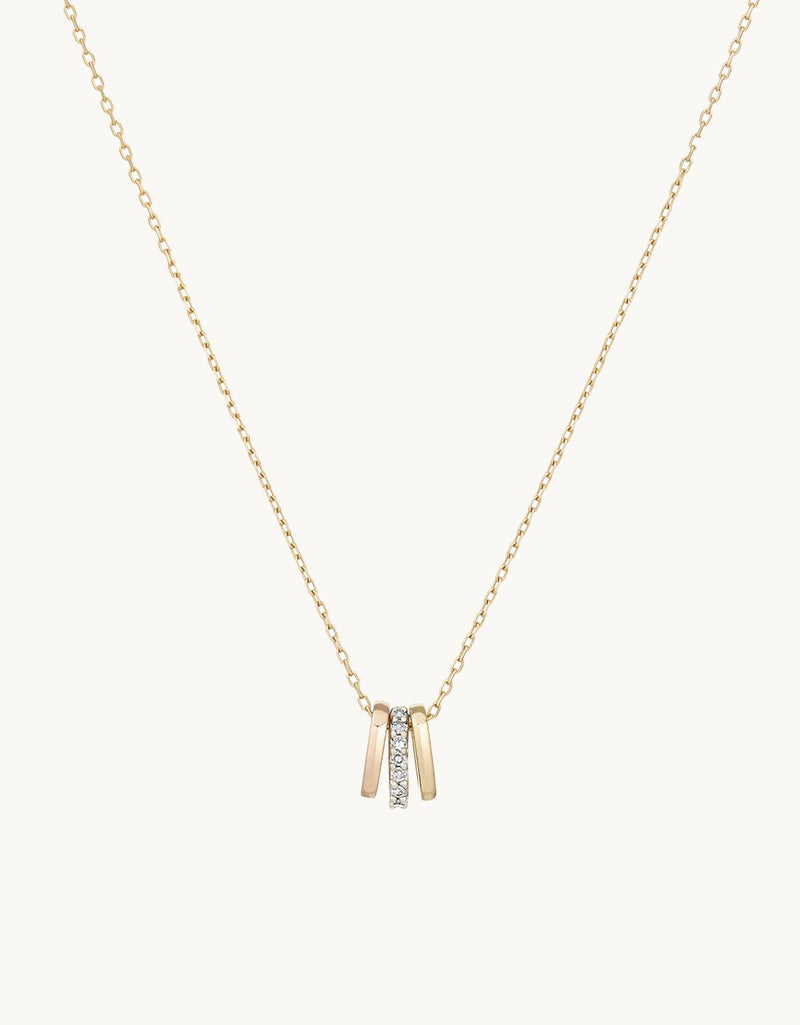 Adina Reyter Bead Party 3s Company Diamond Necklace