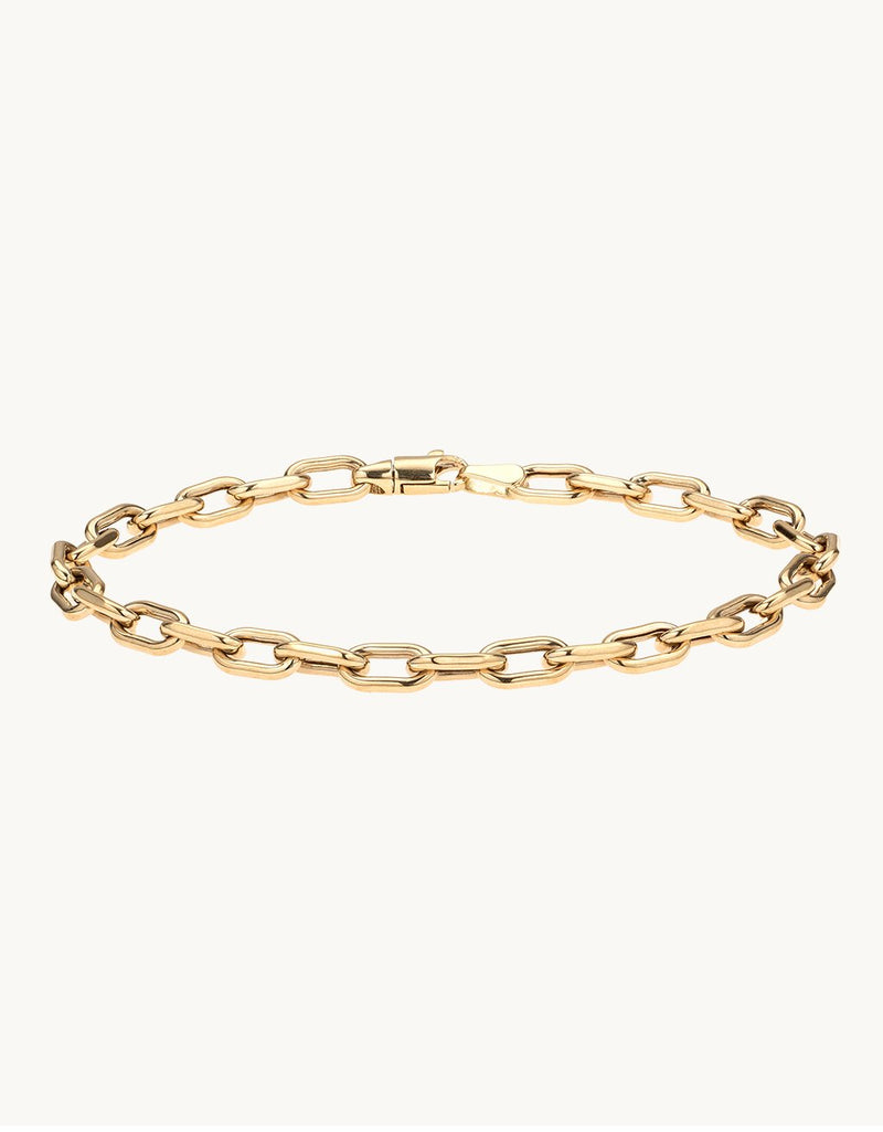 adina reyter 4mm italian chain link bracelet
