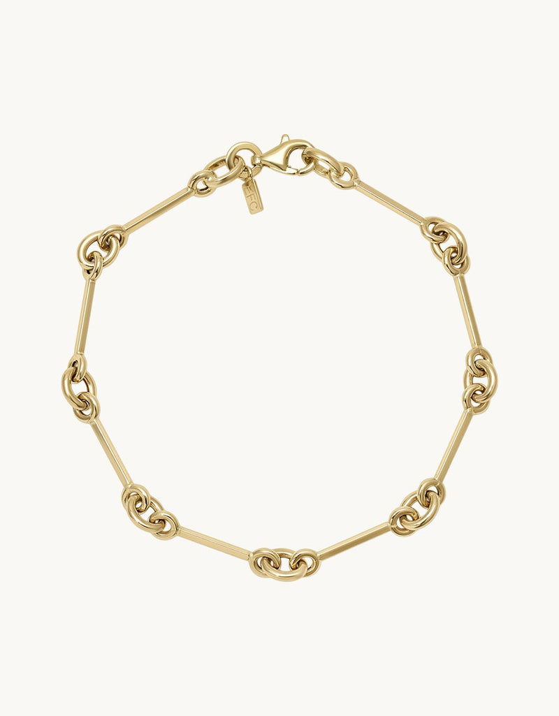 EF Collection 14k Reese Chain Bracelet