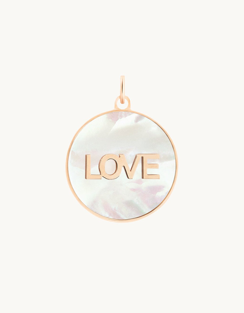 Ginette NY Jumbo Ever Love Mother-of-Pearl Charm