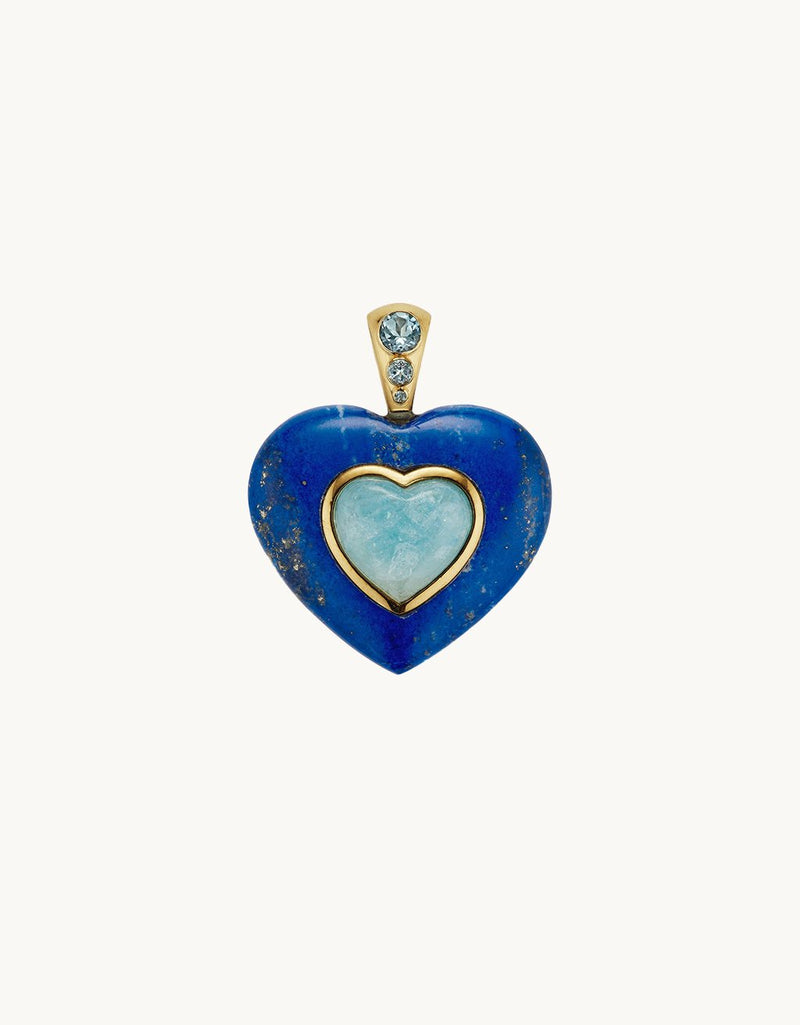 Kate Collins Sacred Heart Pendant